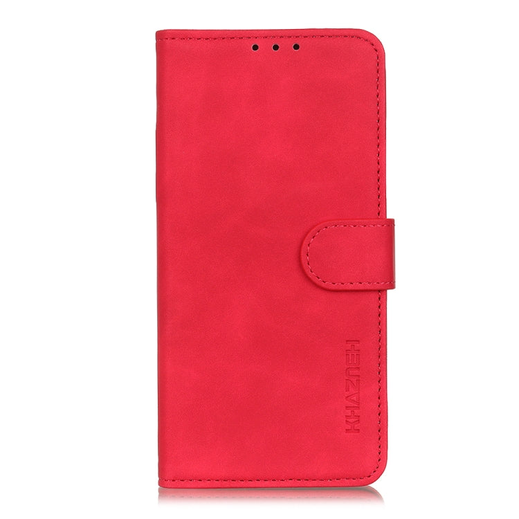 For Xiaomi Redmi Note 12 4G Global KHAZNEH Retro Texture Flip Leather Phone Case(Red) - free shipping - PMC TechLife - Order now!