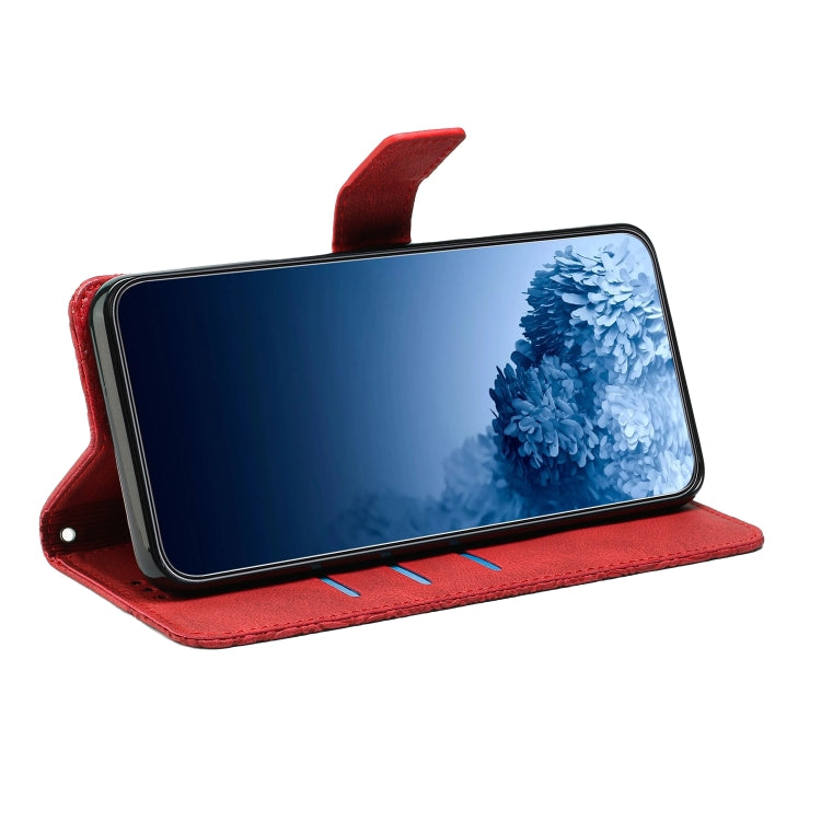 For Xiaomi Redmi 12C Mandala Embossed Flip Leather Phone Case(Red) - free shipping - PMC TechLife - Order now!