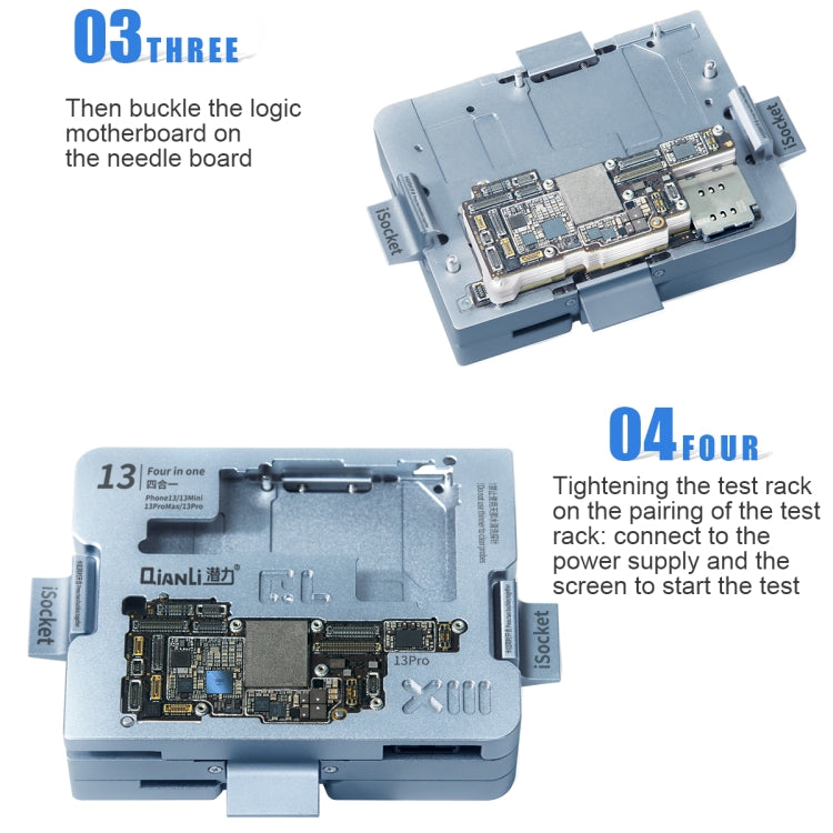 Qianli iSocket Motherboard Layered Test Fixture For iPhone 13 Series - Repair Fixture by QIANLI | Online Shopping South Africa | PMC Jewellery