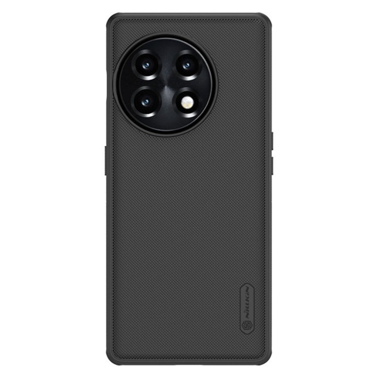 For OnePlus Ace 2/11R NILLKIN Frosted Shield Pro PC + TPU Phone Case(Black) - OnePlus Cases by NILLKIN | Online Shopping South Africa | PMC Jewellery