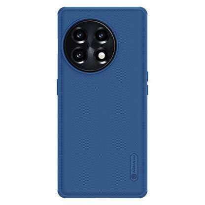 For OnePlus Ace 2/11R NILLKIN Frosted Shield Pro PC + TPU Phone Case(Blue) - OnePlus Cases by NILLKIN | Online Shopping South Africa | PMC Jewellery