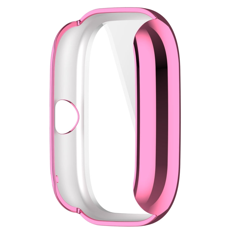 For Amazfit GTS4 Mini Full Coverage TPU Electroplating Watch Protective Case(Pink) -  by PMC Jewellery | Online Shopping South Africa | PMC Jewellery