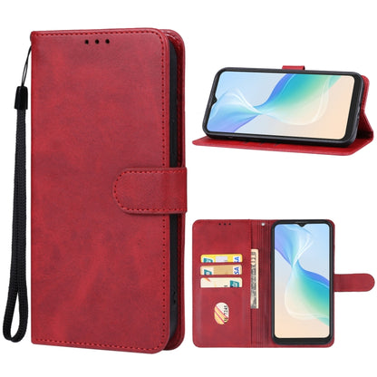 For Blackview Oscal C30 / C30 Pro Leather Phone Case(Red) - More Brand by PMC Jewellery | Online Shopping South Africa | PMC Jewellery