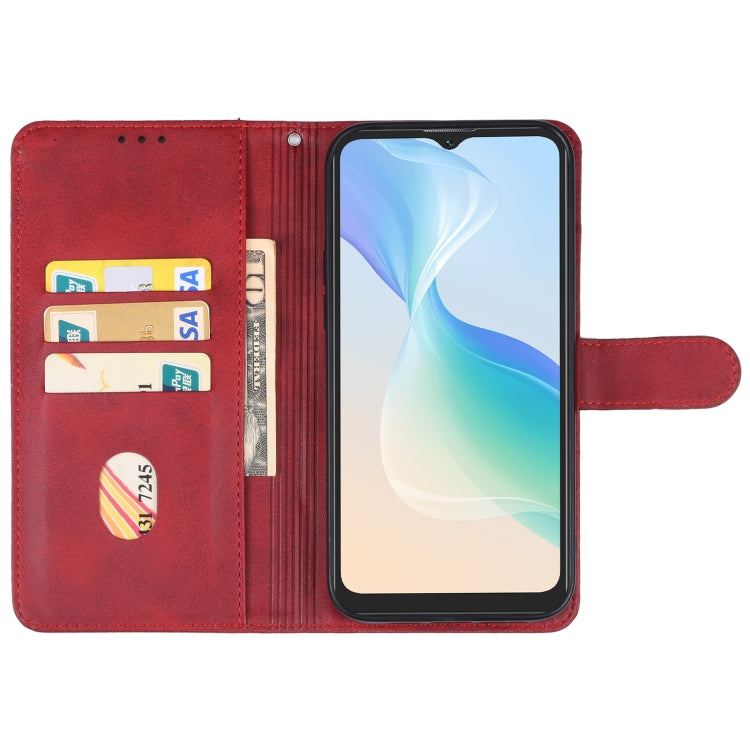 For Blackview Oscal C30 / C30 Pro Leather Phone Case(Red) - More Brand by PMC Jewellery | Online Shopping South Africa | PMC Jewellery