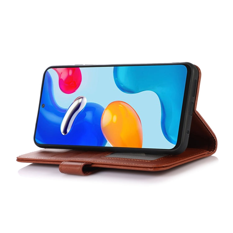 For Nokia C32 Cow Texture Leather Phone Case(Brown) - free shipping - PMC TechLife - Order now!