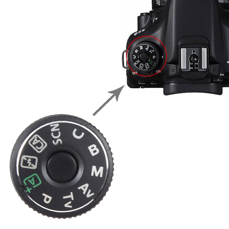 For Canon EOS 70D Original Mode Dial - Mode Dial by PMC Jewellery | Online Shopping South Africa | PMC Jewellery