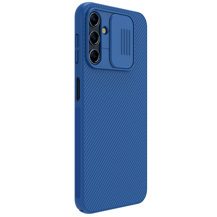 For Samsung Galaxy A14 5G NILLKIN Black Mirror Series Camshield PC Phone Case(Blue) - Galaxy Phone Cases by NILLKIN | Online Shopping South Africa | PMC Jewellery