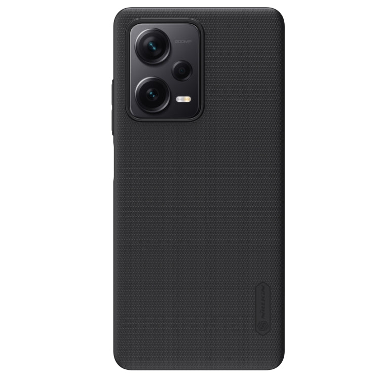 For Xiaomi Redmi Note 12 Pro+ 5G Global NILLKIN Frosted PC Phone Case(Black) - Note 12 Pro+ Cases by NILLKIN | Online Shopping South Africa | PMC Jewellery