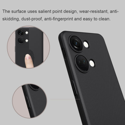 For OnePlus Ace 2V NILLKIN Frosted PC Phone Case(Black) - OnePlus Cases by NILLKIN | Online Shopping South Africa | PMC Jewellery