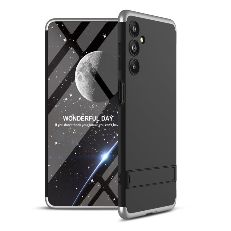 For Samsung Galaxy F54 GKK Three Stage Splicing Full Coverage PC Phone Case(Black Silver) - Galaxy Phone Cases by GKK | Online Shopping South Africa | PMC Jewellery