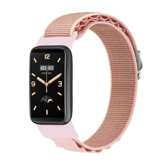 For Xiaomi Mi Band 7 Pro Loop Nylon Watch Band(Pink) - Smart Wear by PMC Jewellery | Online Shopping South Africa | PMC Jewellery