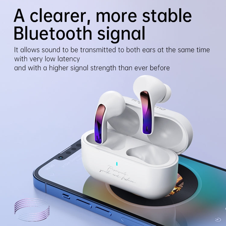 Fingertime T17 TWS Portable Mini In-Ear Wireless Bluetooth Noise Reduction Earphone(White) - TWS Earphone by PMC Jewellery | Online Shopping South Africa | PMC Jewellery