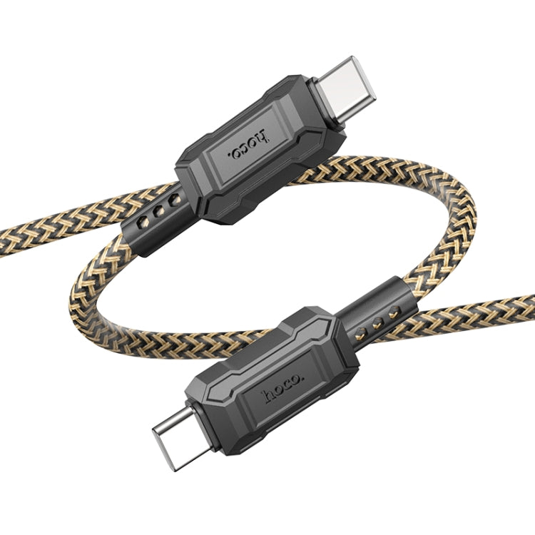 hoco X94 Leader 60W USB-C / Type-C to USB-C / Type-C Charging Data Dable, Length:1m(Red) - USB-C & Type-C Cable by hoco | Online Shopping South Africa | PMC Jewellery