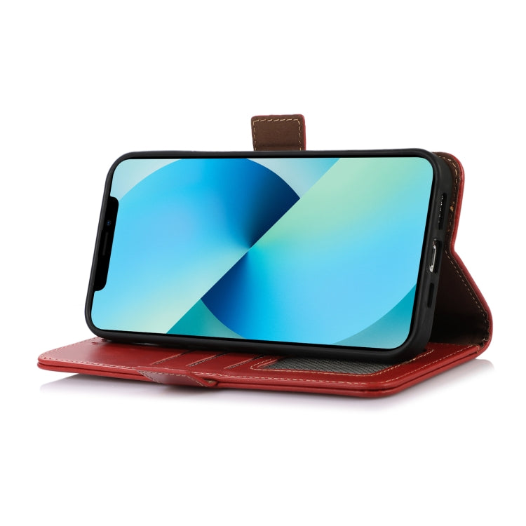 For Xiaomi 13 Ultra Crazy Horse Top Layer Cowhide Leather Phone Case(Red) - 13 Ultra Cases by PMC TechLife | Online Shopping South Africa | PMC TechLife
