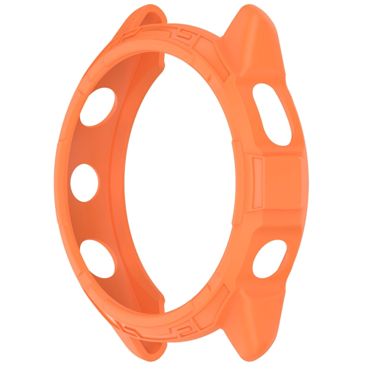 Compatible with Garmin Compatible witherunner 265 Armor Hollow Watch Protective Case(Orange) - Watch Cases by PMC Jewellery | Online Shopping South Africa | PMC Jewellery | Buy Now Pay Later Mobicred