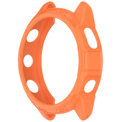 Compatible with Garmin Compatible witherunner 265 Armor Hollow Watch Protective Case(Orange) - Watch Cases by PMC Jewellery | Online Shopping South Africa | PMC Jewellery | Buy Now Pay Later Mobicred