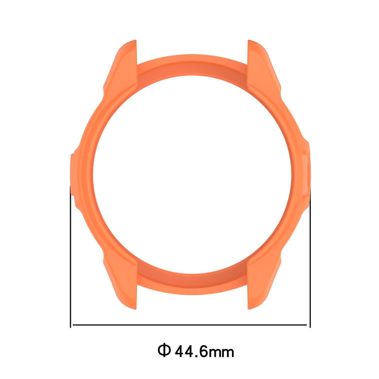 Compatible with Garmin Compatible witherunner 265 Armor Hollow Watch Protective Case(Orange) - Watch Cases by PMC Jewellery | Online Shopping South Africa | PMC Jewellery | Buy Now Pay Later Mobicred