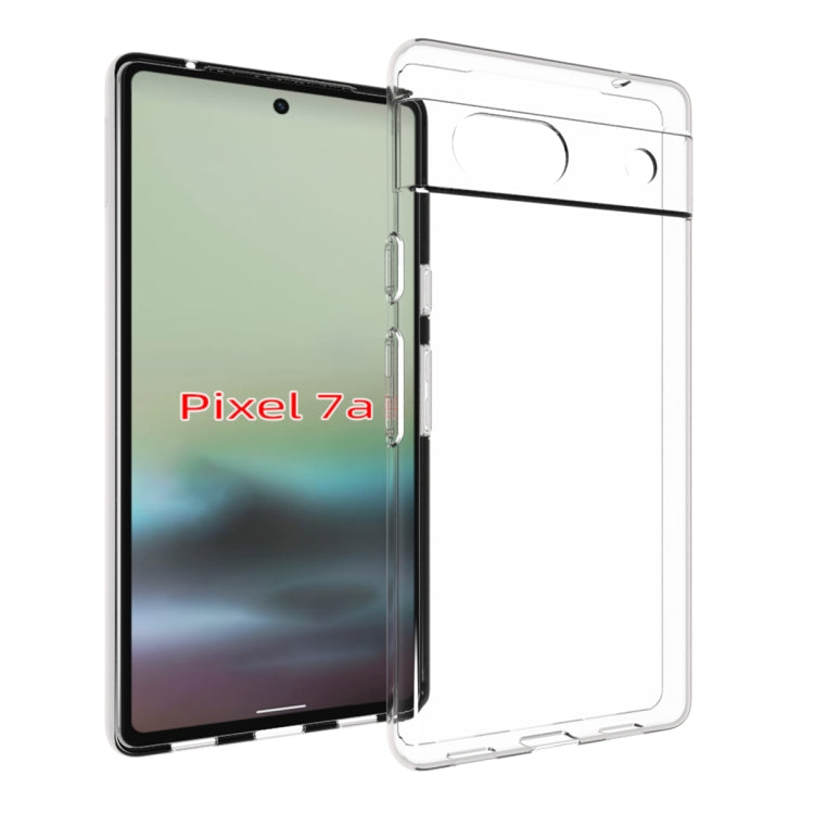 For Google Pixel 7a Waterproof Texture TPU Phone Case(Transparent) - Google Cases by PMC Jewellery | Online Shopping South Africa | PMC Jewellery