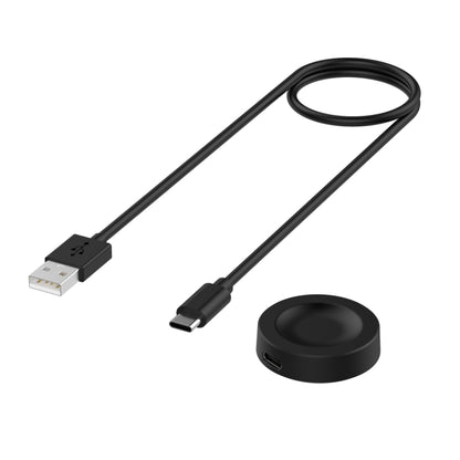 For Huawei Watch Ultimate Smart Watch Magnetic Charging Cable, Length: 1m, Style:Split Version(Black) -  by PMC Jewellery | Online Shopping South Africa | PMC Jewellery