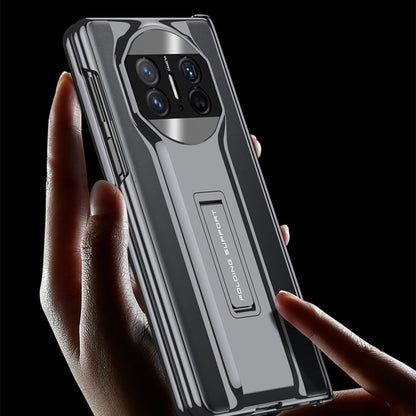 For Huawei Mate X3 GKK Integrated Magnetic Folding Supercar Phone Case(Silver) - Huawei Cases by GKK | Online Shopping South Africa | PMC Jewellery