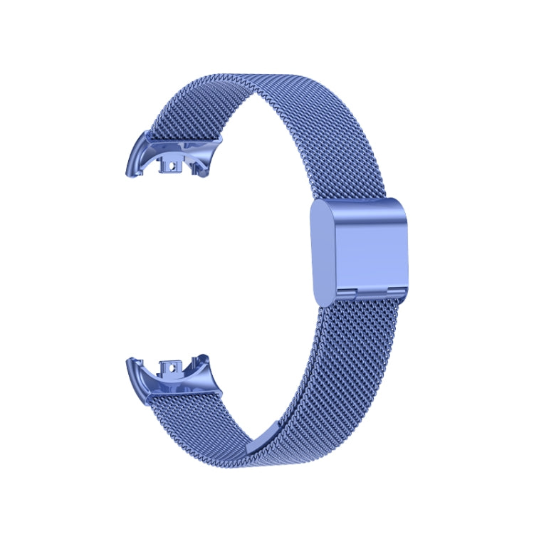 For Xiaomi Mi Band 8 Milanese Buckle Metal Watch Band(Midnight Blue) -  by PMC Jewellery | Online Shopping South Africa | PMC Jewellery