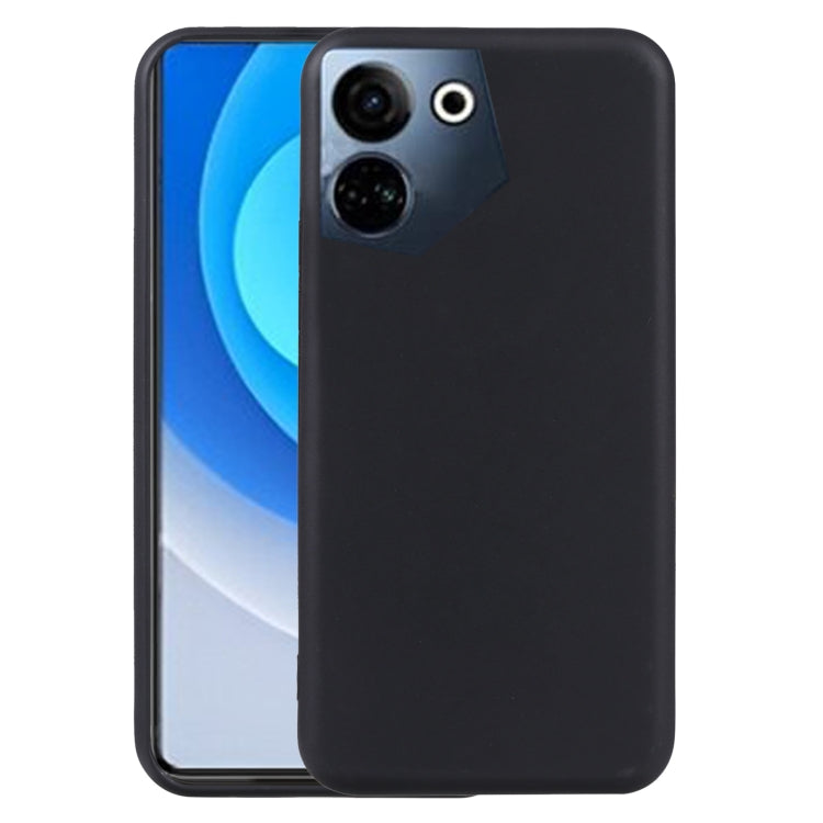 For Tecno Camon 20 Pro 4G TPU Phone Case(Black) - Tecno Cases by PMC Jewellery | Online Shopping South Africa | PMC Jewellery