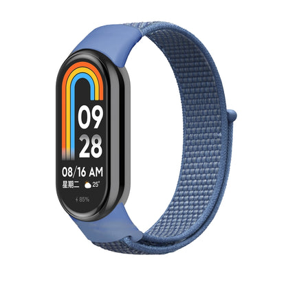 For Xiaomi Mi Band 8 Loop Nylon Replacement Watch Band(Cape Cod Blue) -  by PMC Jewellery | Online Shopping South Africa | PMC Jewellery