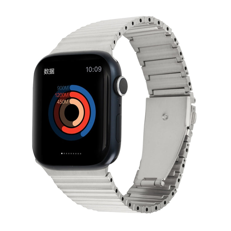 Ocean Metal Replacement Watch Band For Apple Watch 7 41mm(Silver) -  by PMC TechLife | Online Shopping South Africa | PMC TechLife