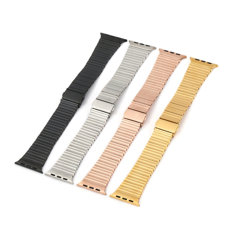 Ocean Metal Replacement Watch Band For Apple Watch 2 42 mm(Rose Gold) - Watch Bands by PMC TechLife | Online Shopping South Africa | PMC TechLife