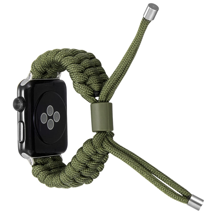 Stretch Plain Silicone Bean Watch Band For Apple Watch Ultra 49mm(Army Green) -  by PMC Jewellery | Online Shopping South Africa | PMC Jewellery