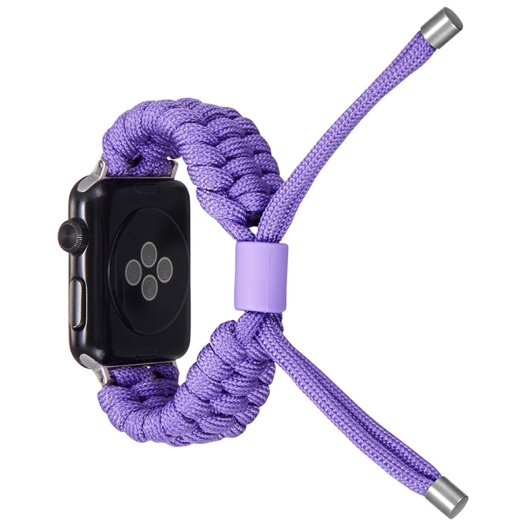 Stretch Plain Silicone Bean Watch Band For Apple Watch Ultra 49mm(Light Purple) -  by PMC Jewellery | Online Shopping South Africa | PMC Jewellery