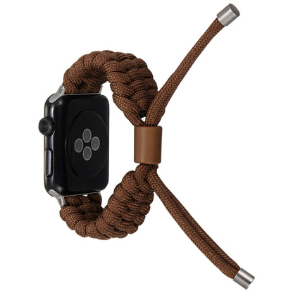 Stretch Plain Silicone Bean Watch Band For Apple Watch 7 41mm(Coffee Brown) - Watch Bands by PMC Jewellery | Online Shopping South Africa | PMC Jewellery