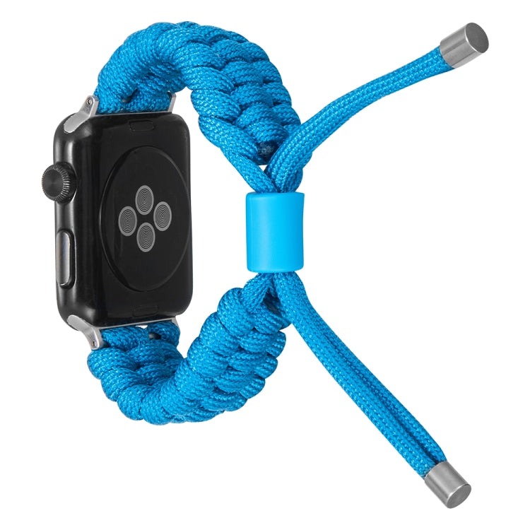 Stretch Plain Silicone Bean Watch Band For Apple Watch SE 40mm(Sky Blue) -  by PMC TechLife | Online Shopping South Africa | PMC TechLife