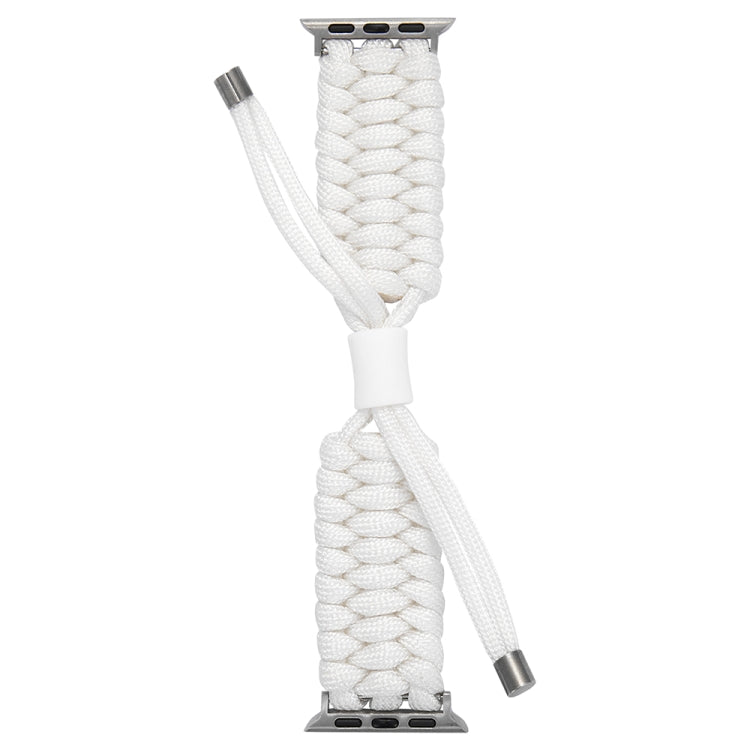 Stretch Plain Silicone Bean Watch Band For Apple Watch 5 40mm(White) -  by PMC TechLife | Online Shopping South Africa | PMC TechLife