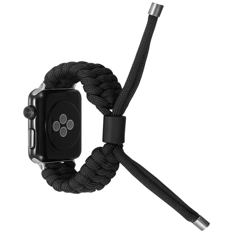 Stretch Plain Silicone Bean Watch Band For Apple Watch 5 40mm(Black) -  by PMC TechLife | Online Shopping South Africa | PMC TechLife