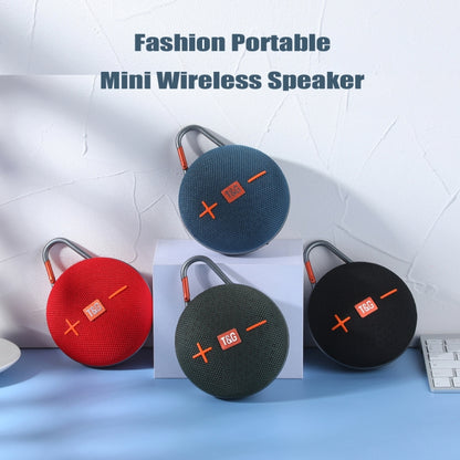 T&G TG648 TWS Outdoor Mini Portable Wireless Bluetooth Speaker with LED Light(Dark Green) - Mini Speaker by T&G | Online Shopping South Africa | PMC Jewellery