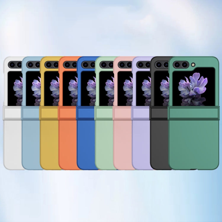 For Samsung Galaxy Z Flip5 Skin Feel PC Phone Case with Hinge(Green) - free shipping - PMC TechLife - Order now!