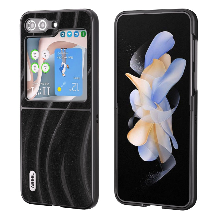 For Samsung Galaxy Z Flip5 ABEEL Galactic Pattern Protective Phone Case(Black) - free shipping - PMC TechLife - Order now!