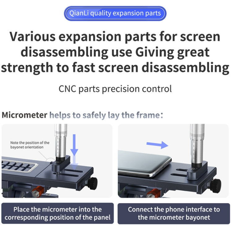 QianLi 3 in 1 Multifunctional 7 inch LCD Screen Separator Machine, Plug:AU - Separation Equipment by QIANLI | Online Shopping South Africa | PMC Jewellery