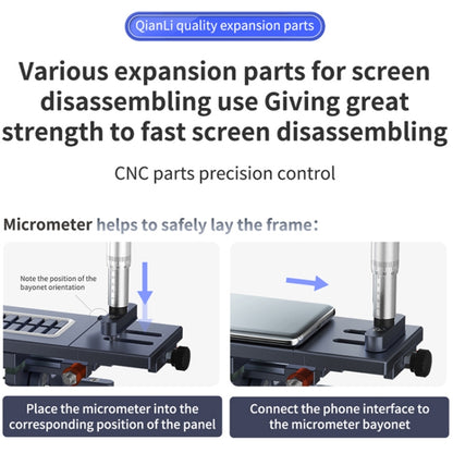 QianLi 3 in 1 Multifunctional 7 inch LCD Screen Separator Machine, Plug:US - Separation Equipment by QIANLI | Online Shopping South Africa | PMC Jewellery