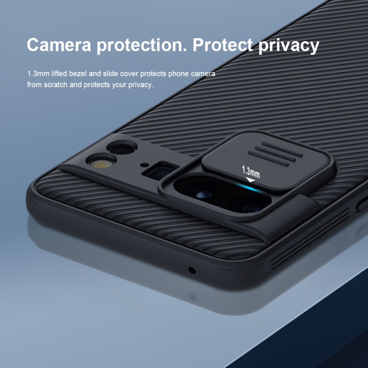 For Google Pixel 8 Pro NILLKIN CamShield Pro PC Phone Case(Blue) - Google Cases by NILLKIN | Online Shopping South Africa | PMC TechLife | Buy Now Pay Later Mobicred