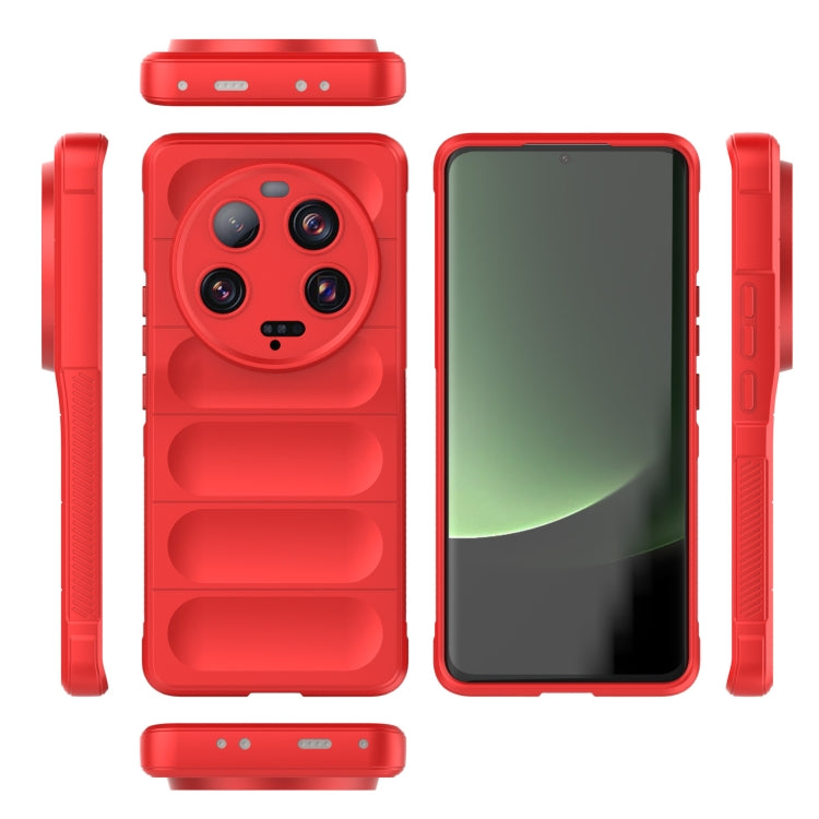 For Xiaomi 13 Ultra Magic Shield TPU + Flannel Phone Case(Dark Grey) - free shipping - PMC TechLife - Order now!
