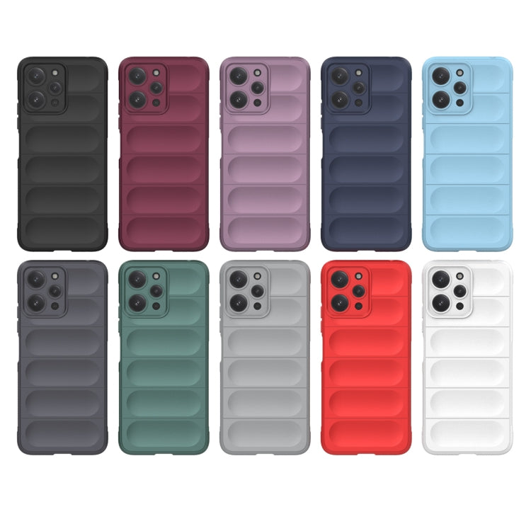 For Xiaomi Redmi 12 4G Magic Shield TPU + Flannel Phone Case(Grey) - free shipping - PMC TechLife - Order now!