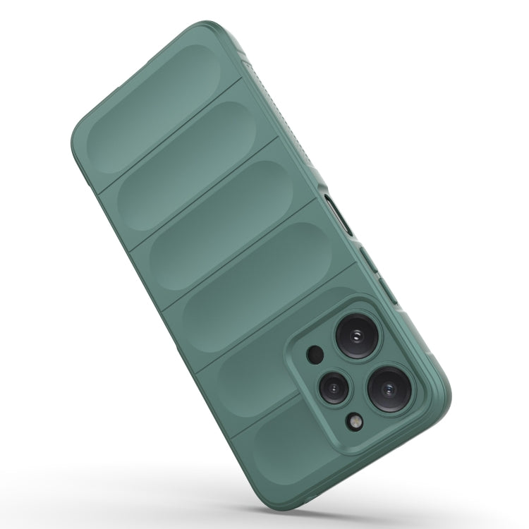 For Xiaomi Redmi 12 4G Magic Shield TPU + Flannel Phone Case(Dark Blue) - free shipping - PMC TechLife - Order now!