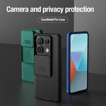 For Xiaomi Redmi Note 13 Pro 5G NILLKIN CamShield Pro PC Phone Case(Blue) - Xiaomi Cases by NILLKIN | Online Shopping South Africa | PMC Jewellery | Buy Now Pay Later Mobicred