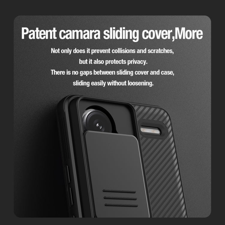 For Xiaomi Redmi Note 13 Pro+ 5G NILLKIN CamShield Pro PC Phone Case(Blue) - Xiaomi Cases by NILLKIN | Online Shopping South Africa | PMC TechLife | Buy Now Pay Later Mobicred