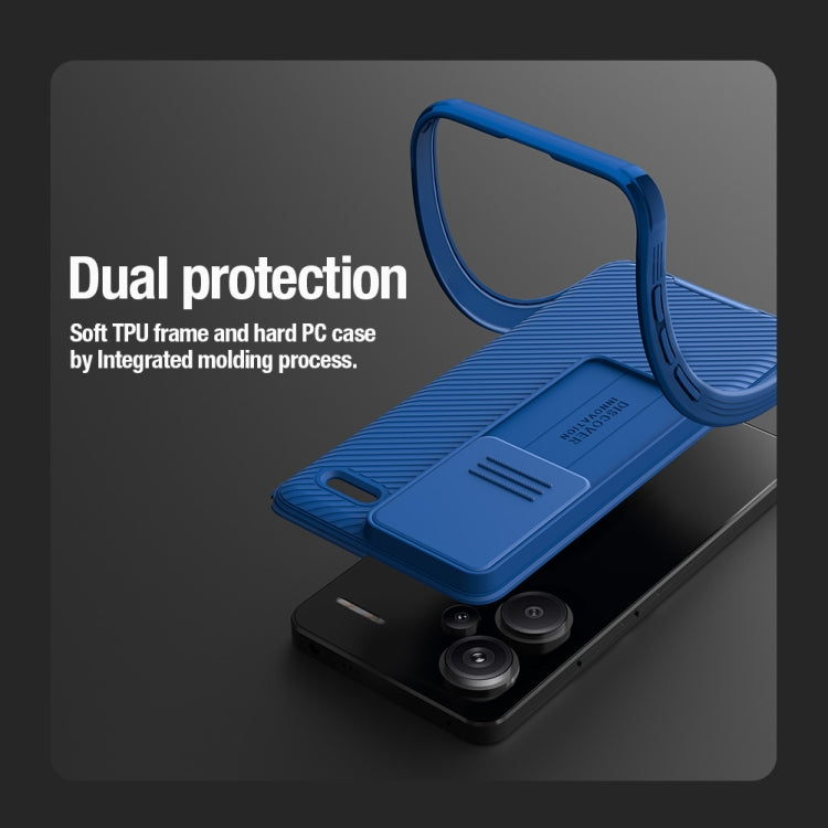 For Xiaomi Redmi Note 13 Pro+ 5G NILLKIN CamShield Pro PC Phone Case(Green) - free shipping - PMC TechLife - Order now!