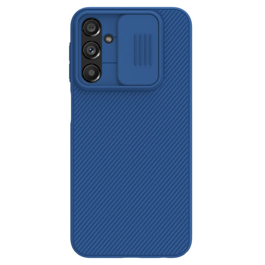 For Samsung Galaxy A24 4G NILLKIN Black Mirror Series Camshield PC Phone Case(Blue) - Galaxy Phone Cases by NILLKIN | Online Shopping South Africa | PMC Jewellery | Buy Now Pay Later Mobicred