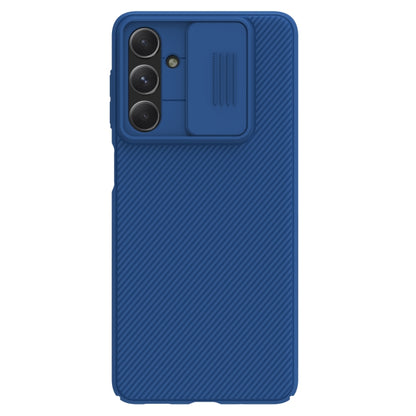 For Samsung Galaxy M54 5G NILLKIN Black Mirror Series Camshield PC Phone Case(Blue) - Galaxy Phone Cases by NILLKIN | Online Shopping South Africa | PMC Jewellery | Buy Now Pay Later Mobicred