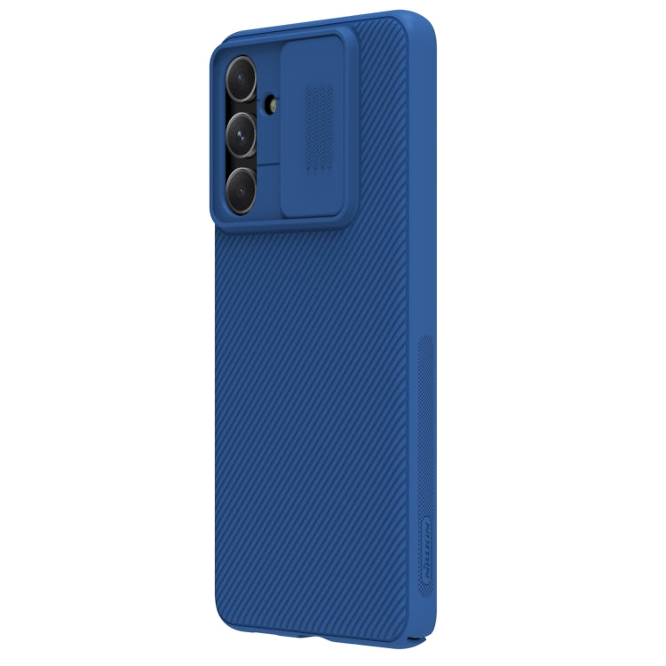 For Samsung Galaxy M54 5G NILLKIN Black Mirror Series Camshield PC Phone Case(Blue) - Galaxy Phone Cases by NILLKIN | Online Shopping South Africa | PMC Jewellery | Buy Now Pay Later Mobicred